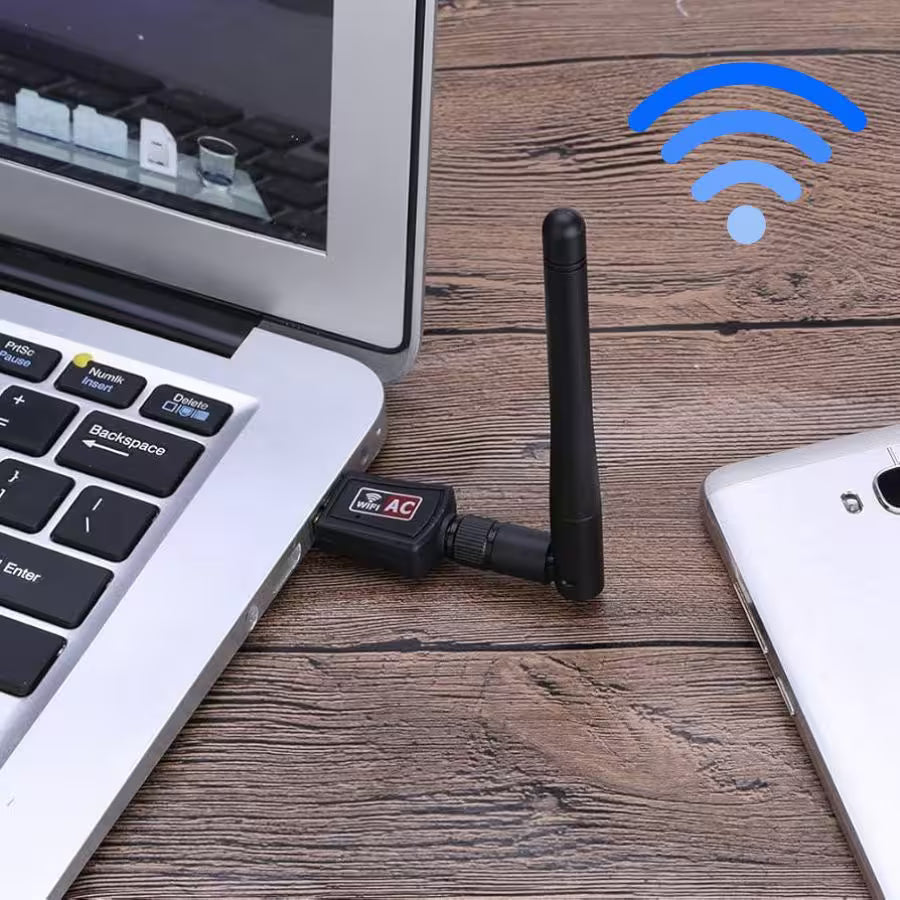 Mini adaptador Wifi USB 2,4G