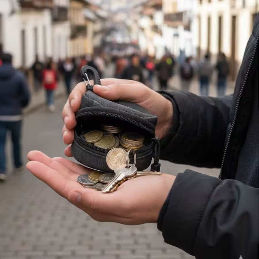 Monedero Táctico Molle con Mosqueton