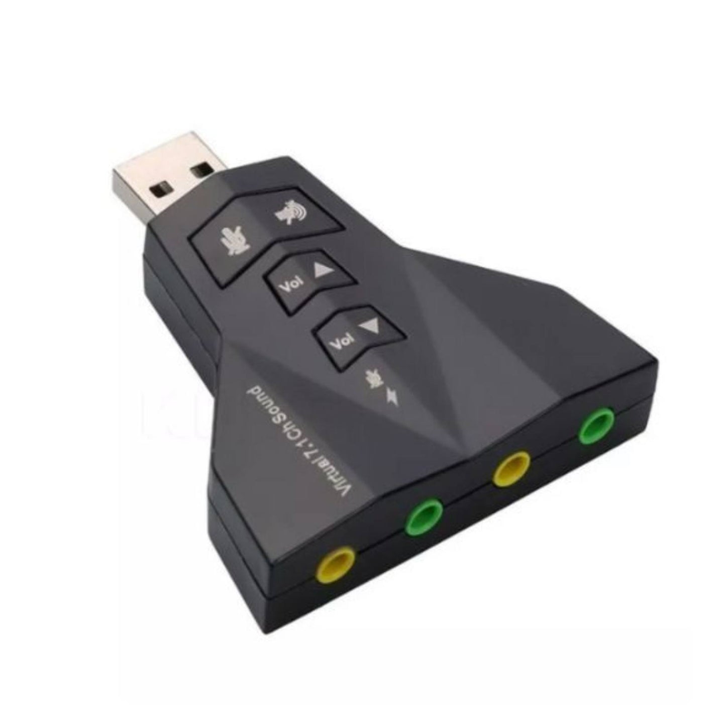 Tarjeta Adaptador de Sonido USB 2.0 Tipo Avión