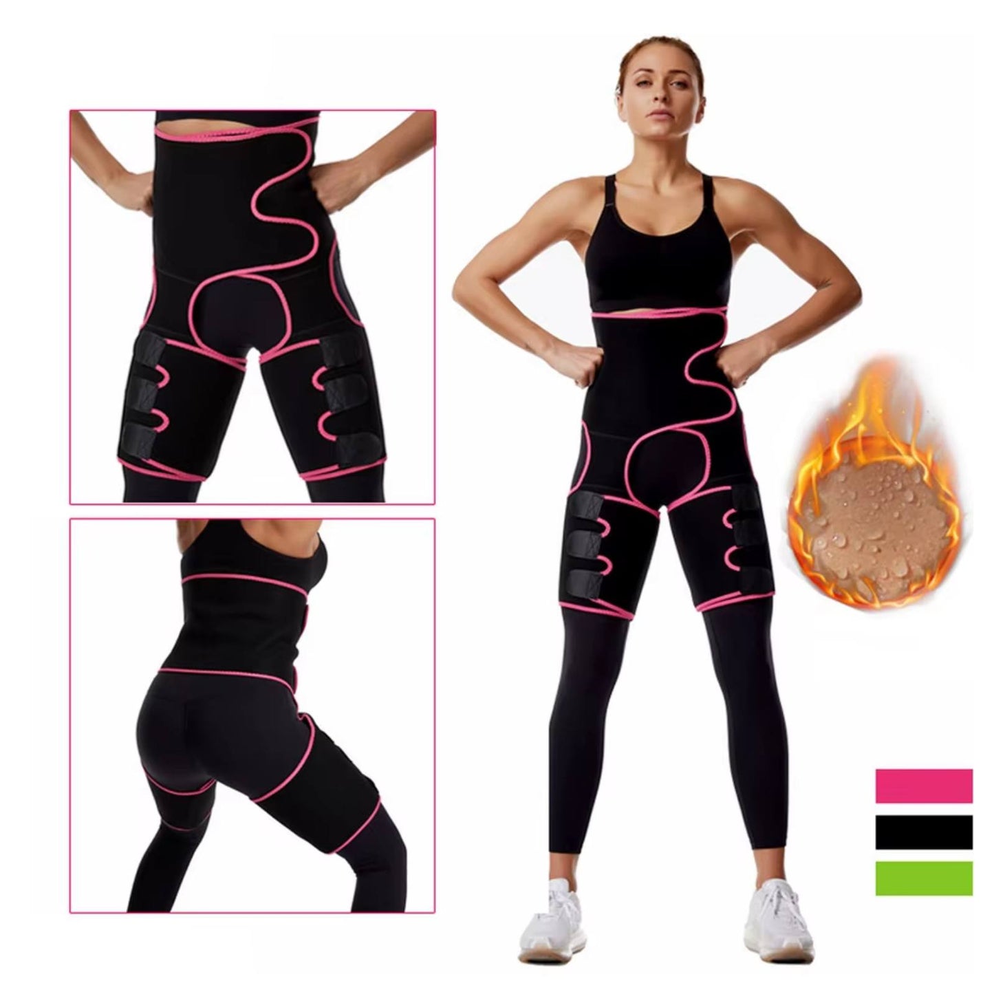 Faja De Compresión Moldeadora Cintura y Muslos