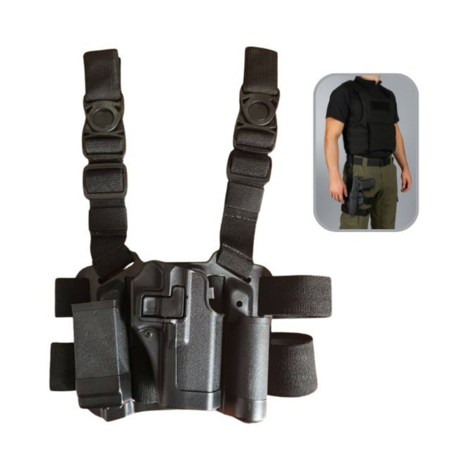 Muslera Porta Arma BLACKHAWK - Glock