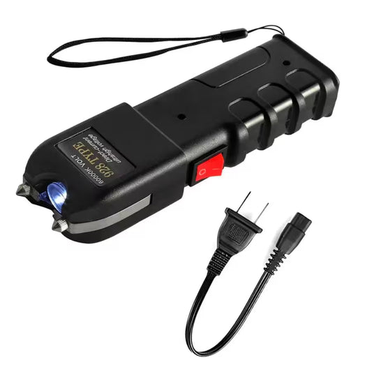 Linterna Táser Táctica Led Recargable – Defensa Personal Con Carga 110v