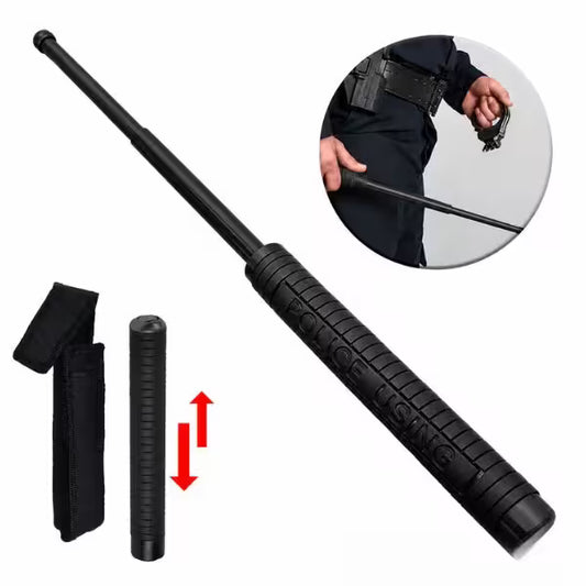 Bastón Retráctil de 55cm Negro