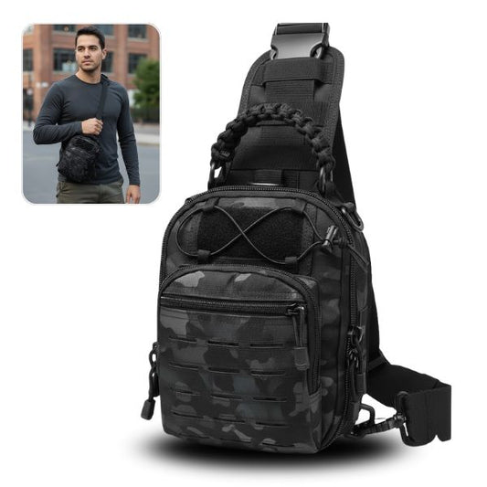 Bolso Táctico Cruzado Multiusos - Silver