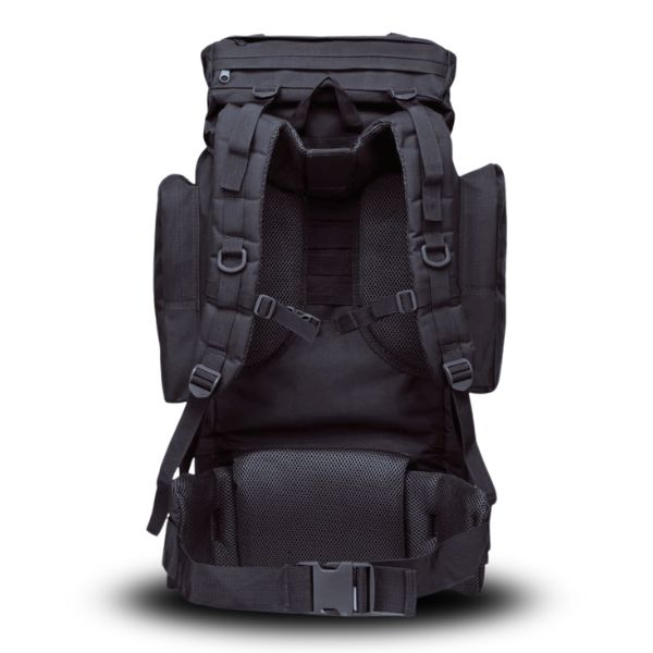 Mochila Tula Táctica Impermeable con Cobertor 65 Litros