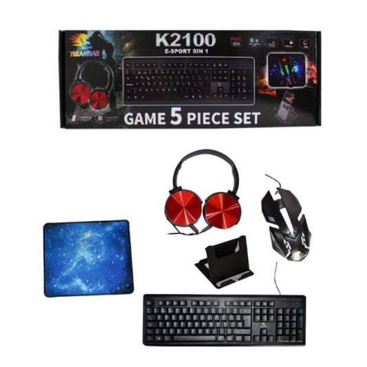 Teclado Gamer 5 en 1