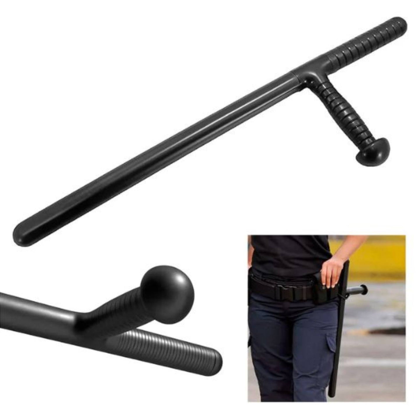 Bastón Tolete Tonfa De Policarbonato