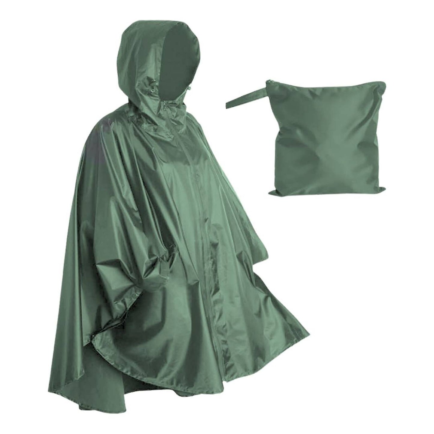 Poncho para Lluvia Impermeable Con Capucha