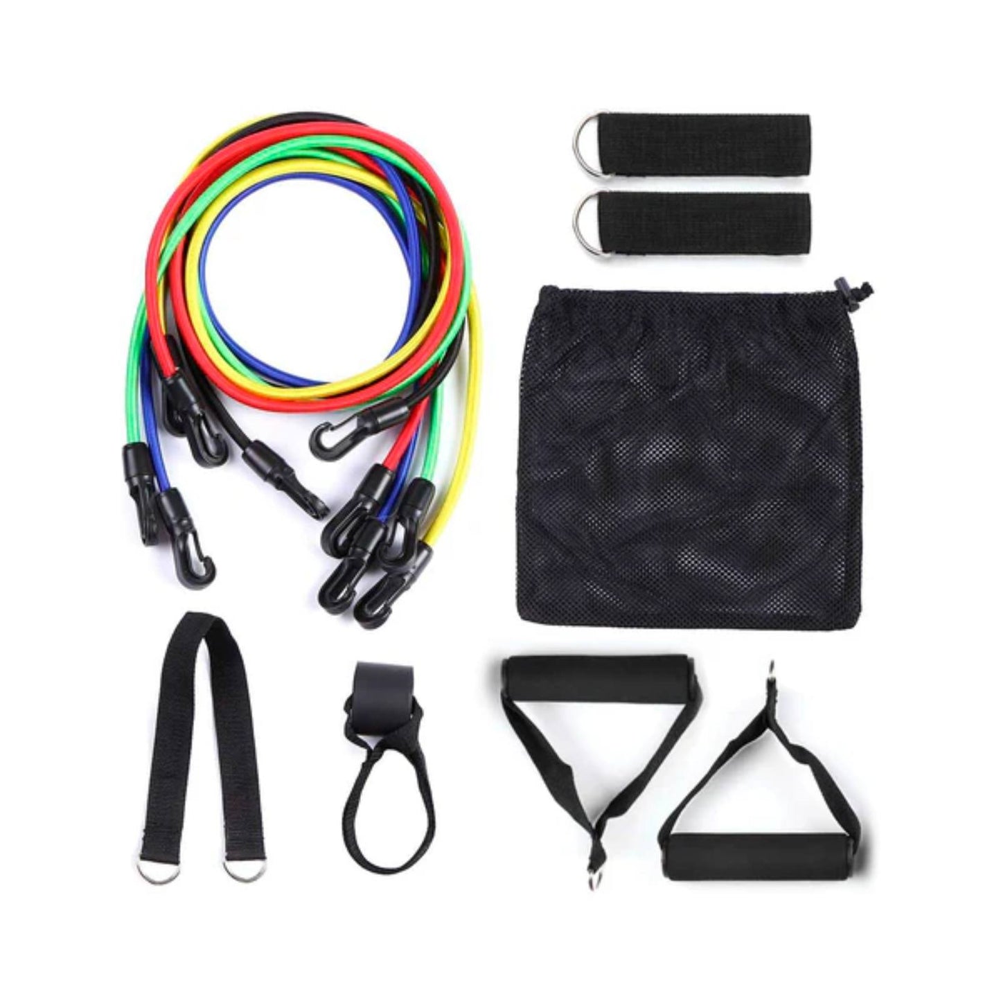 Kit De Bandas Tubulares De Resistencia Para Entrenamiento En Casa