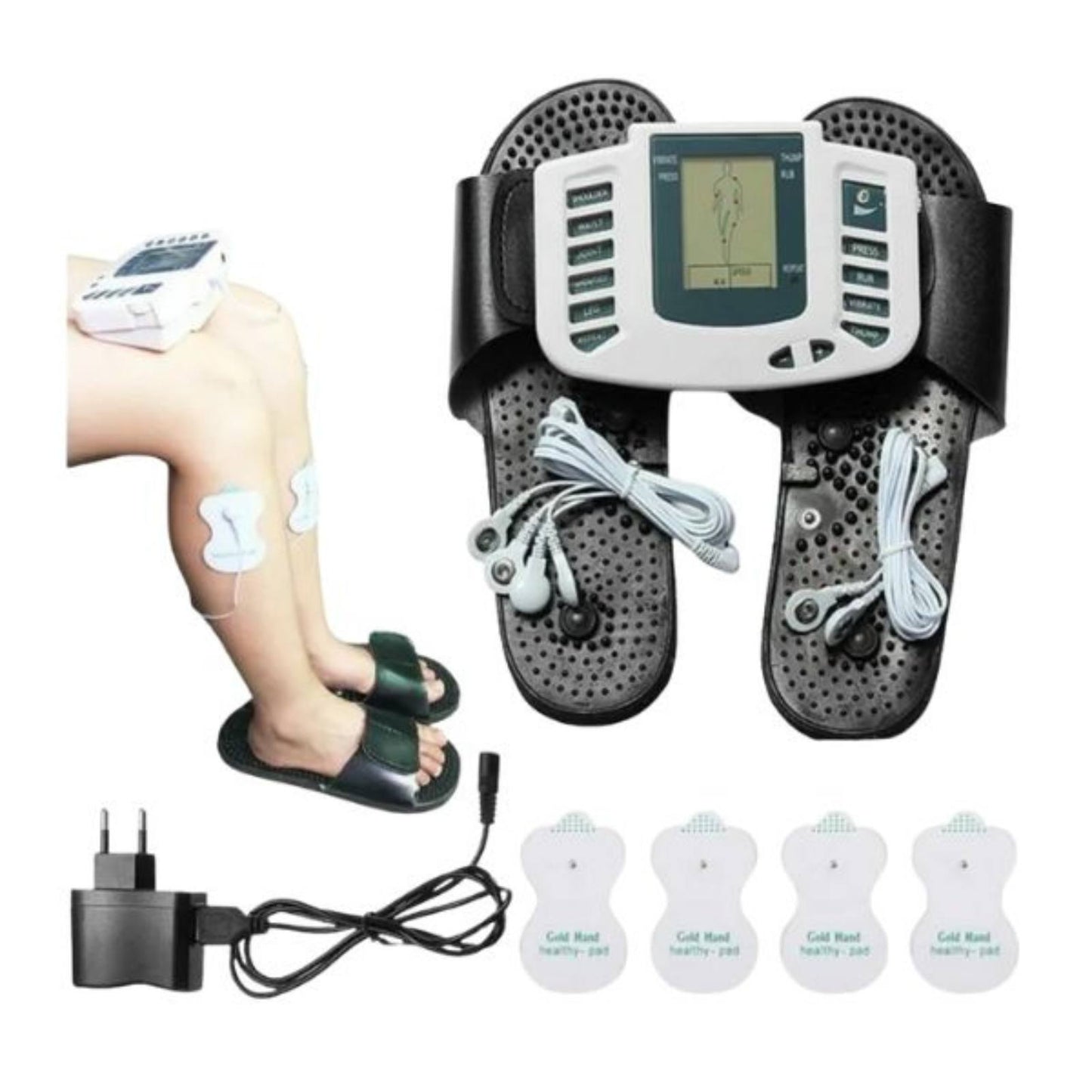 Masajeador ElectroEstimulador de Cuerpo y Pies