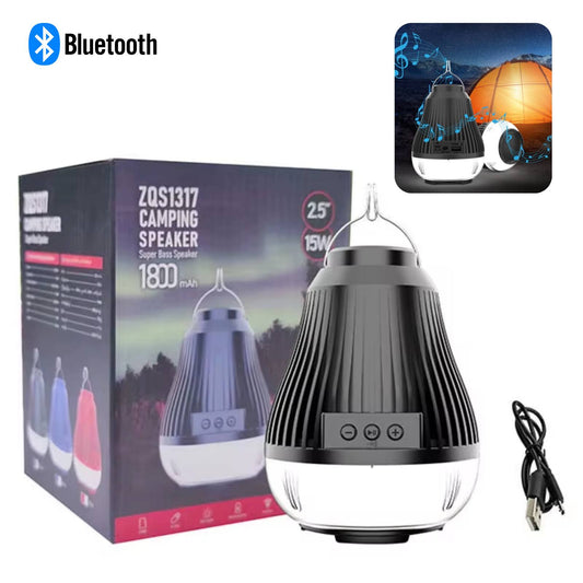 Foco Parlante Bluetooth para Camping