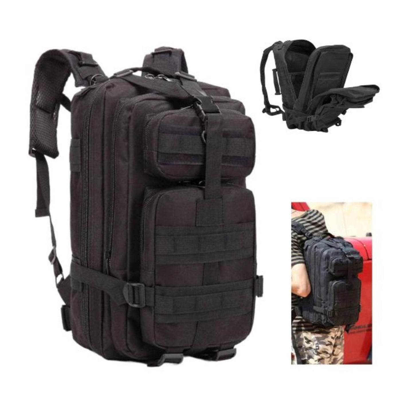 Mochila táctica - montañismo 25L