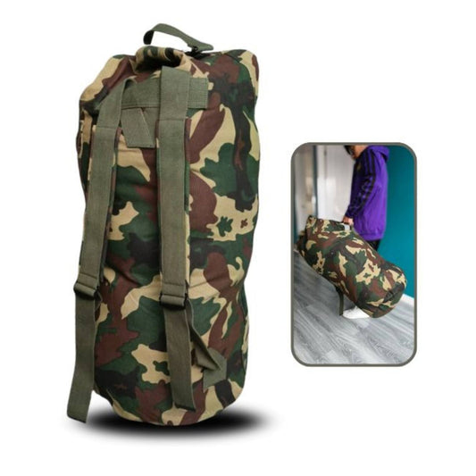 Tula Militar de 90 Litros - Camuflaje