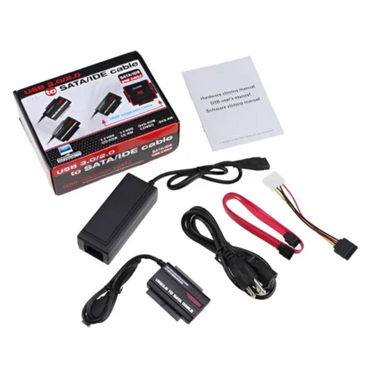 Convertidor Sata A Usb 3.0 - Sata Ide Para Discos 2.5-3.5